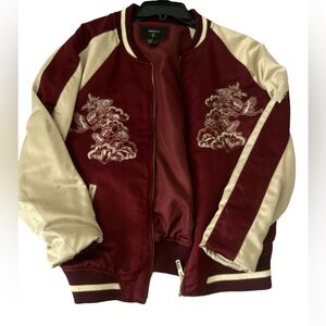 TRENDY BOMBER JACKET FROM FOREVER 21